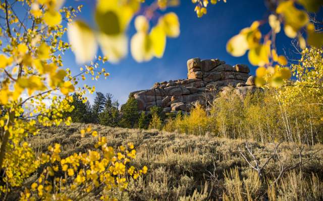 Fall in Vedauwoo Albany County