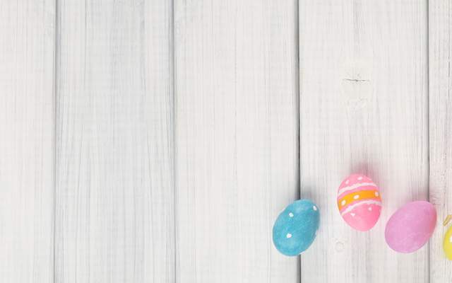 Providence Easter Eggs and Ribbon