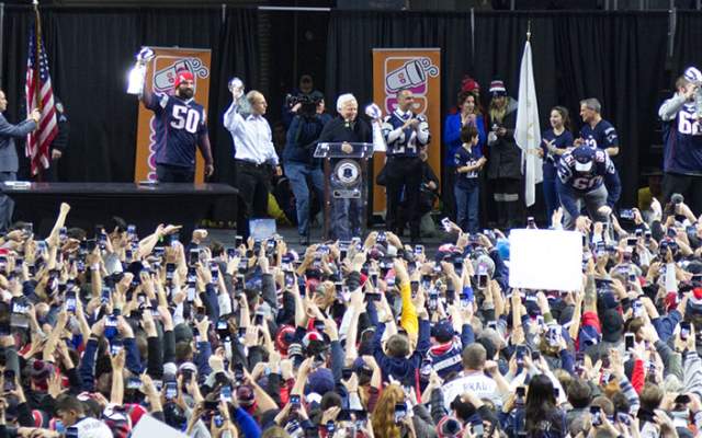 Patriots Rally in Providence
