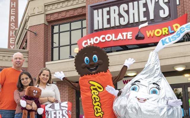HERSHEY'S 店頭ディスプレイ USA Hershey's Chocolate World | Pennsylvania