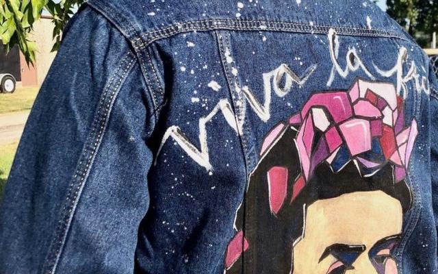 Unique Hand Painted Denim Jacket, CUSTOM Overall,painted Denim Jackets -  Etsy