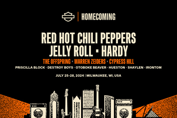 Harley-Davidson Homecoming Festival Announces 2024 Headliners