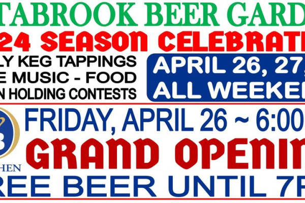 2024 Season Opening Celebration - Estabrook Beer Garden