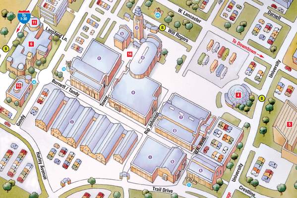 Cultural District Walking Map