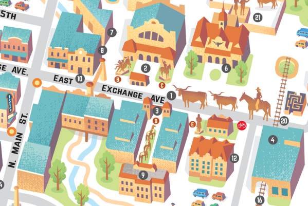 Stockyards Map
