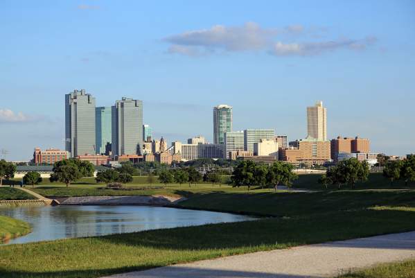 Trinity Trails river skyline
