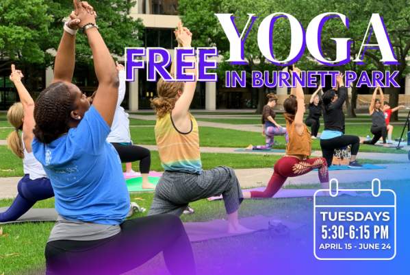 Yoga in Burnett Park