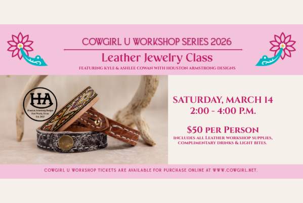 Leather Jewelry Making Workshop