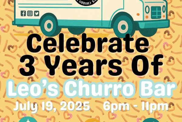 Leo’s Churro Bar 3 Year Anniversary