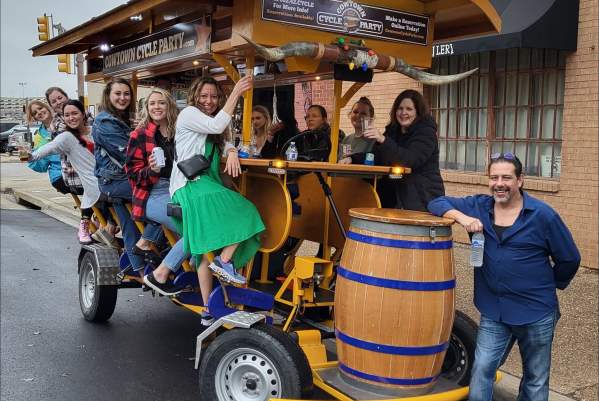 Cowtown Cycle Party BYOB Sunday Funday Brunch Crawl