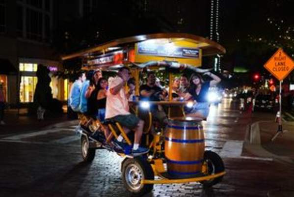 Cowtown Cycle Party BYOB Thirsty Thursdays Pub Crawl
