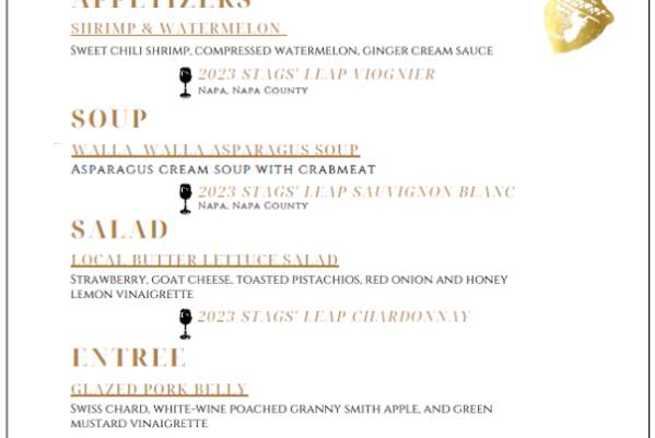 Stags' Leap Wine Dinner