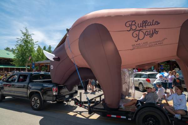 Buffaloon in Buffalo Days Parade