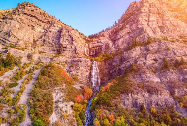 fall bridal veil falls