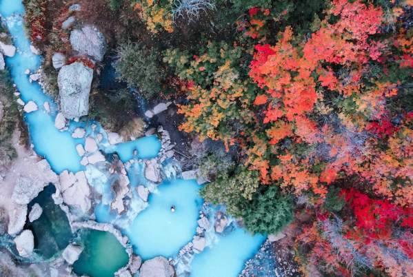 fifth water hotsprings fall