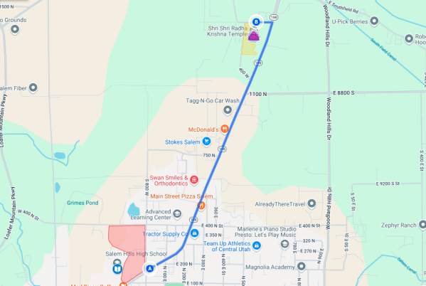 holi parking map
