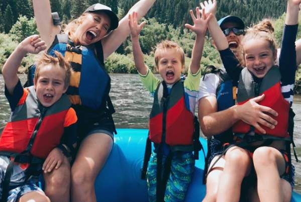 Rafting the Provo River