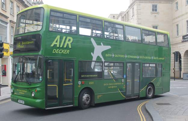 Air Decker (Bath Bus Company) CREDIT Wikipedia Commons - Dennis Trident/ Alexander ALX400 SK52URX
