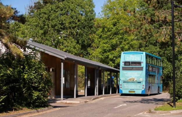 Bath Newbridge Park and Ride Bristol Metrobus CREDIT Travelwest