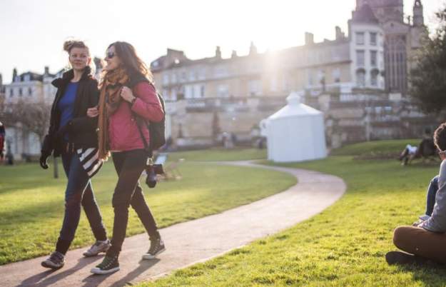 Bath Walking Routes - Parade Gardens