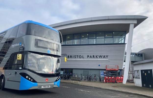 Bristol Parkway Park and Ride Metrobus CREDIT Travelwest