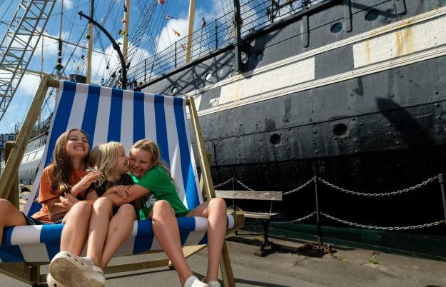 Ships and Giggles: A summer of games and adventures at Bristol Dockyards