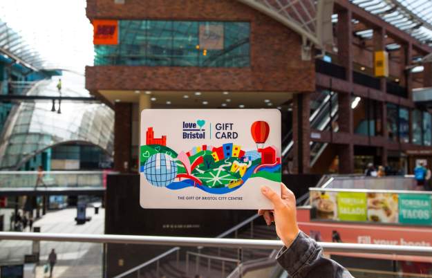 Support local business with the Love Bristol Gift Card