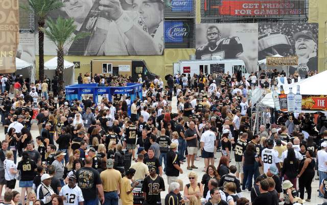 Saints Gameday in Champions Square
