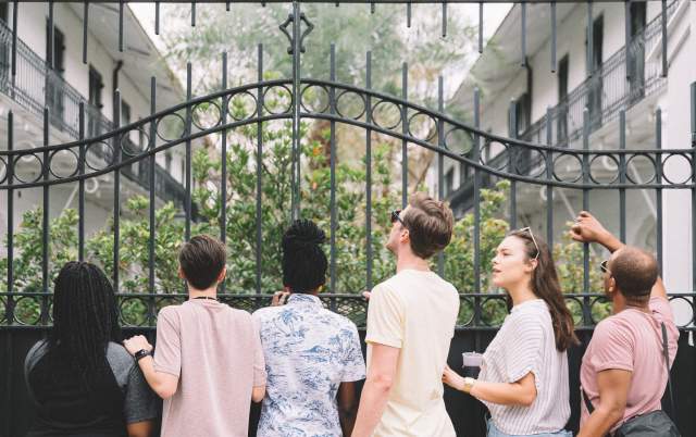Exploring the French Quarter