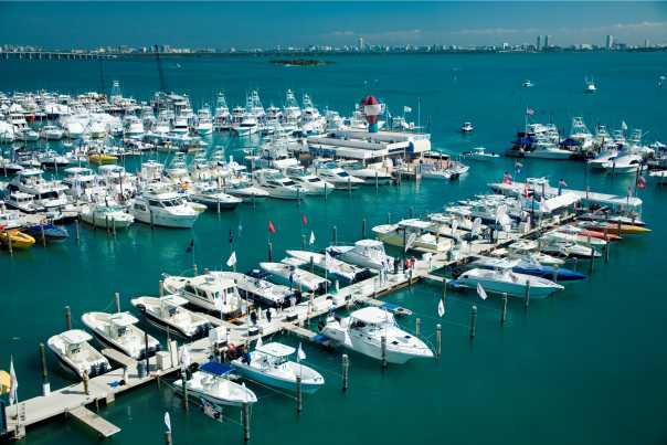 Swing by this weekend's Miami Boat Show to see the latest models in power and sail.