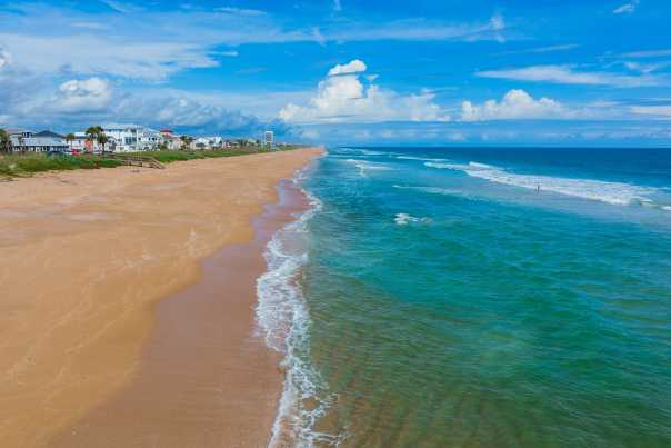 Flagler Beach - Pier Area - Drone