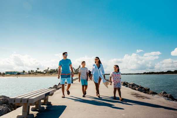 Fort Pierce Jetty - Beach Family