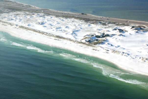 Gulf Islands National Seashore - Plane Aerial