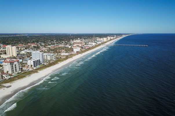 Jacksonville Beach - Drone