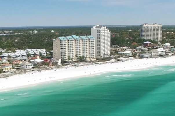 Miramar Beach - Drone photo