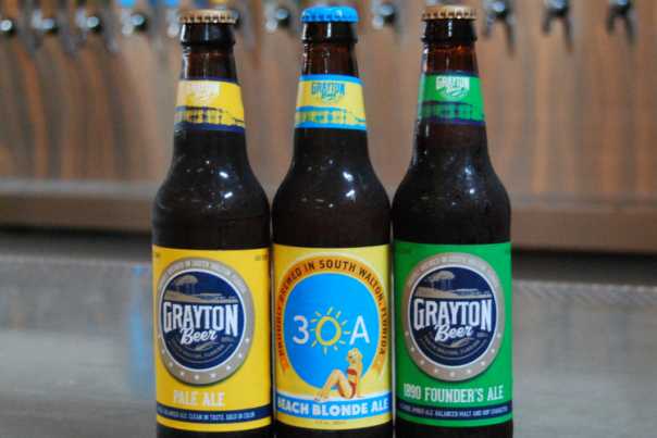 Bottled beers from Grayton Beer Company