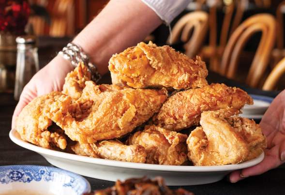 fried chicken on a plate