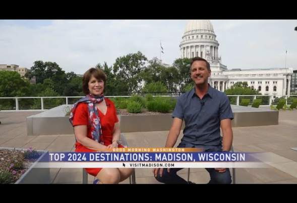 Top 5 Reasons to Visit Madison, WI with Kidd O'Shea from Good Morning Washington