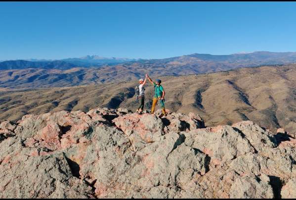I - "Mountain Activities" by Cindy Burkhart