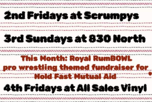 3rd Sundays at 830 North