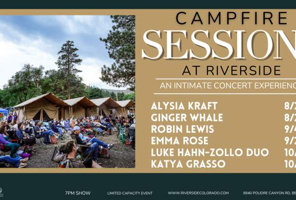 Campfire Sessions at Riverside Colorado w/ Robin Lewis