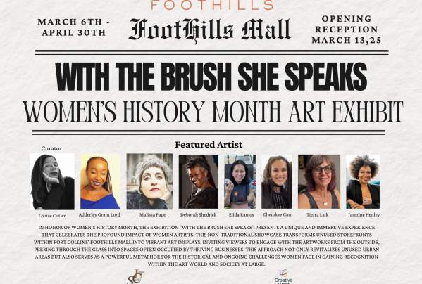 "With The Brush She Speaks" Art Exhibition