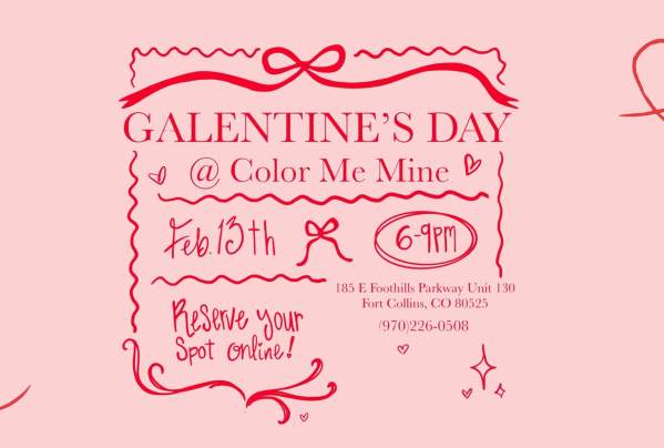 Color Me Mine - Galentine's Day Party