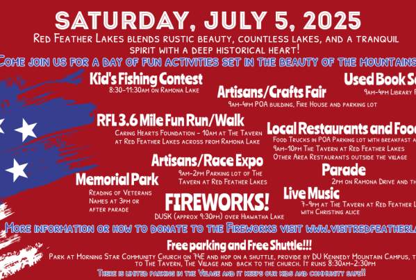 A Day of Fun in Red Feather Lakes