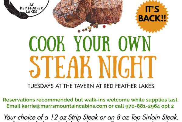 Cook Your Own Steak Night!