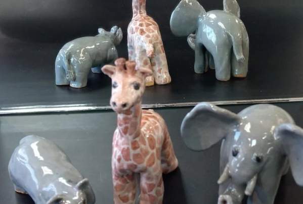Animal Critter Pinch Pot Clay Art Class