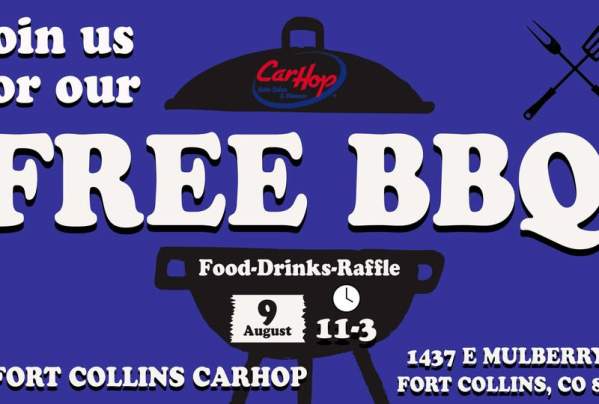 CarHop's Pit Stop Party: Free BBQ + Raffle!