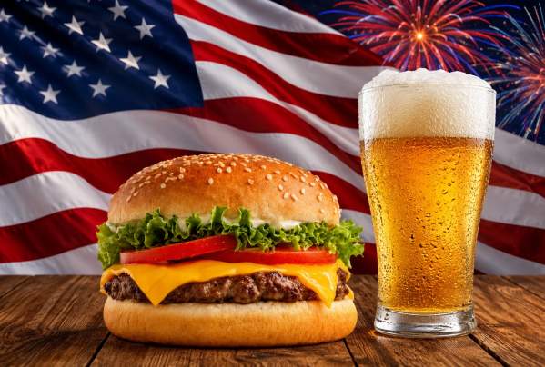 4th of July Burger & Beer