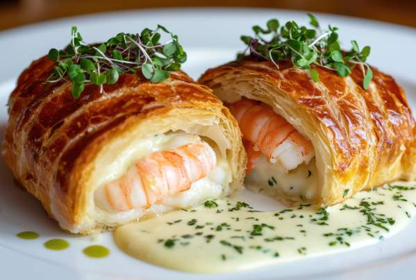 Culinary Adventures: Truffle Lobster Wellington