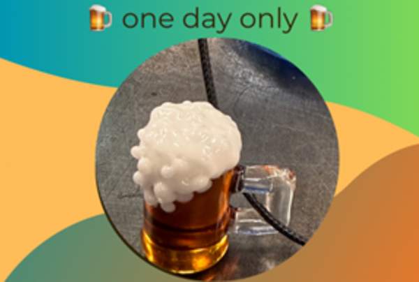 St. Paddy's Day Special:  Make Your Own Beer Stein Pendant